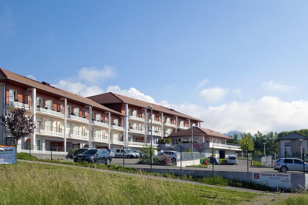 Sejours & Affaires Geneve Gex Les Rives Du Leman Aparthotel Exterior foto